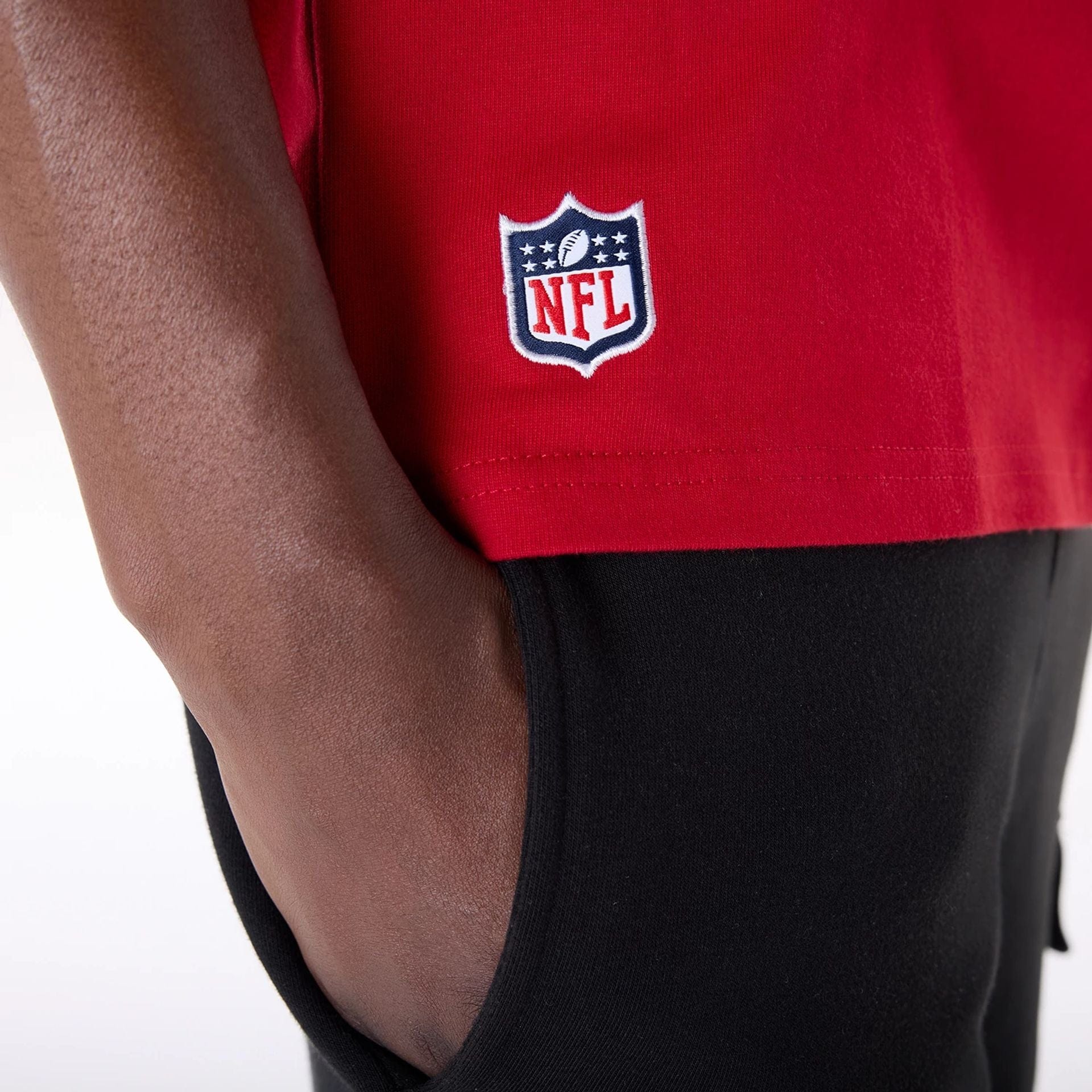 San Francisco 49ers New Era NFL Graphic Hit Oversized T-Shirt - Red