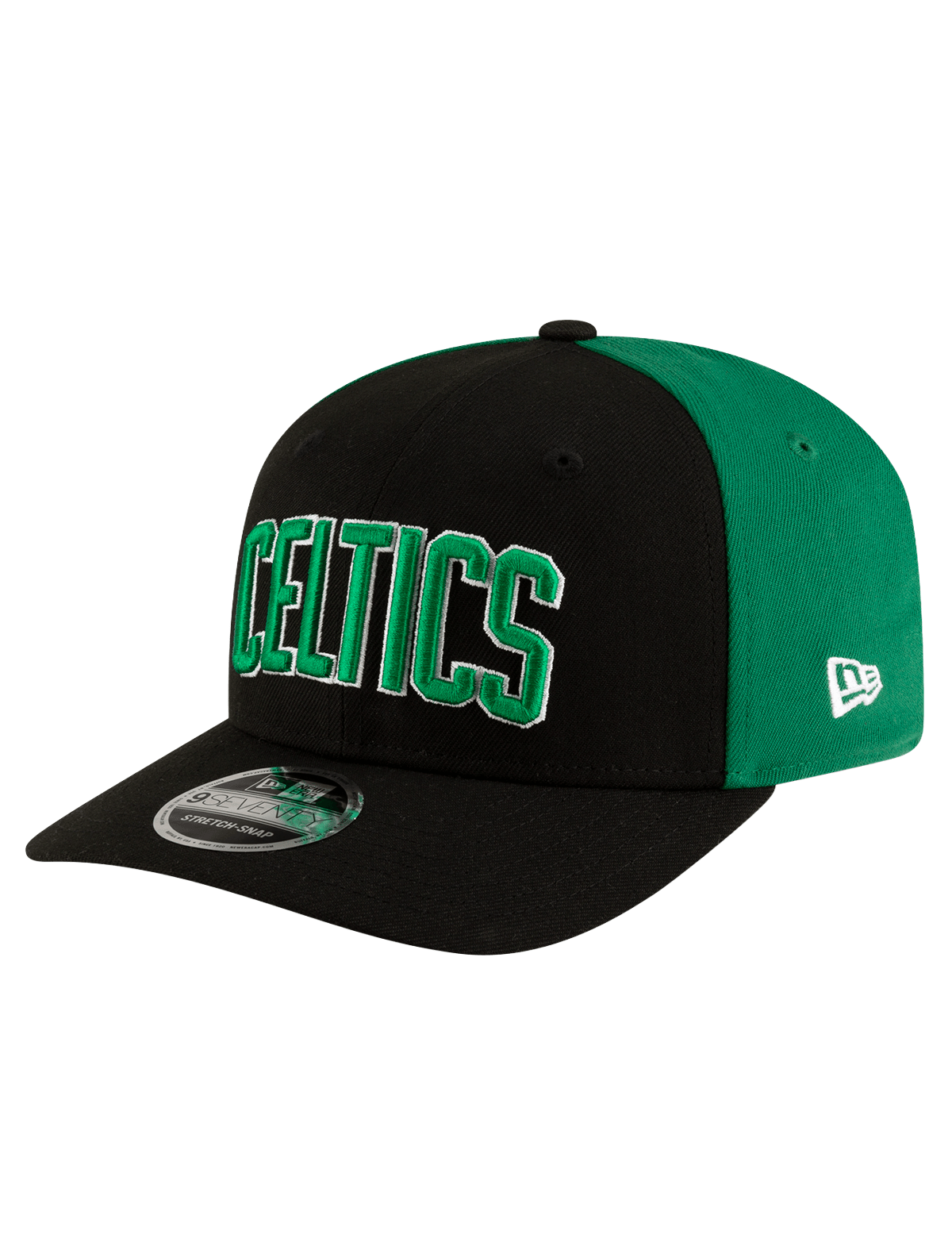Boston Celtics New Era NBA Statement 9SEVENTY Stretch-Snapback Hat