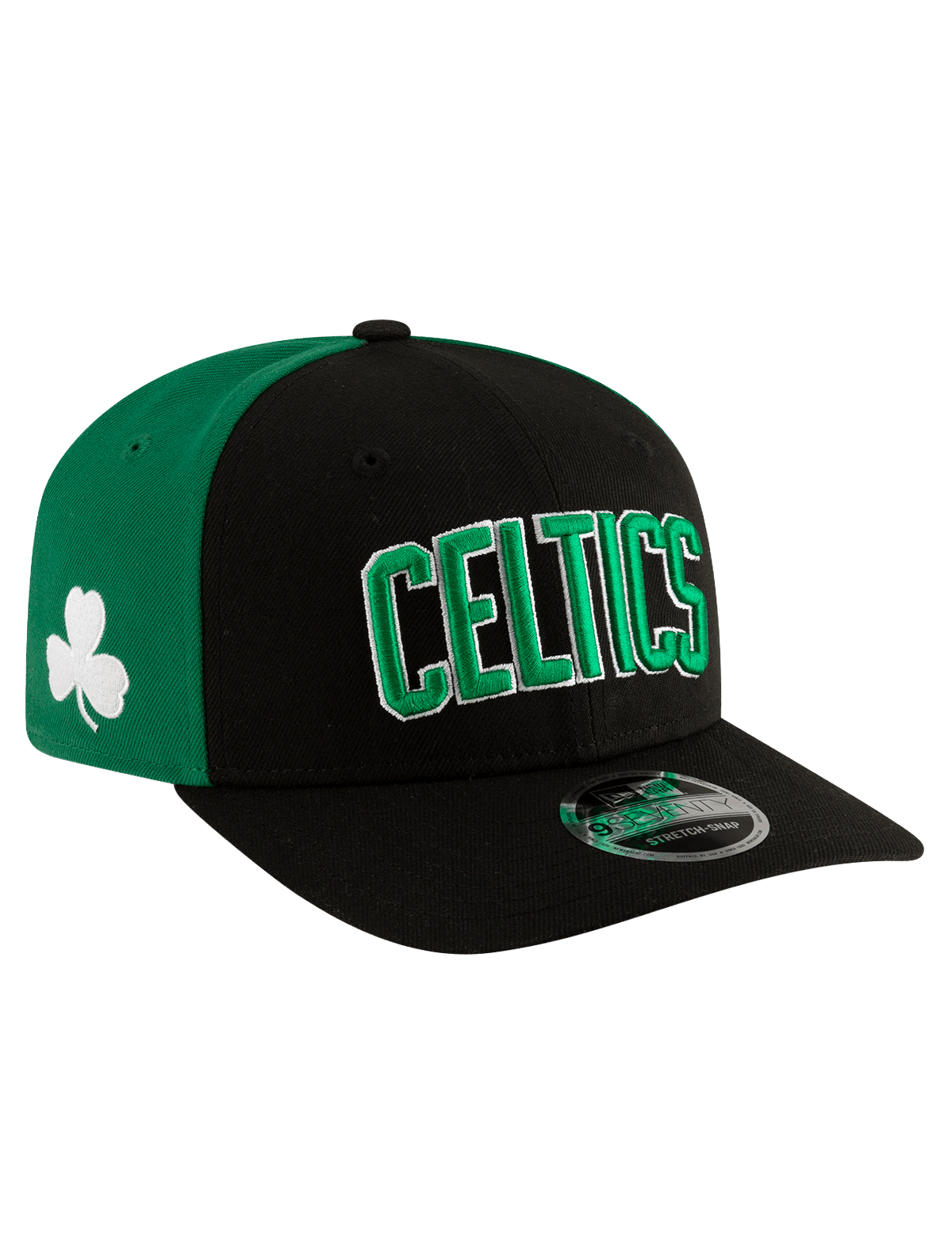 Boston Celtics New Era NBA Statement 9SEVENTY Stretch-Snapback Hat