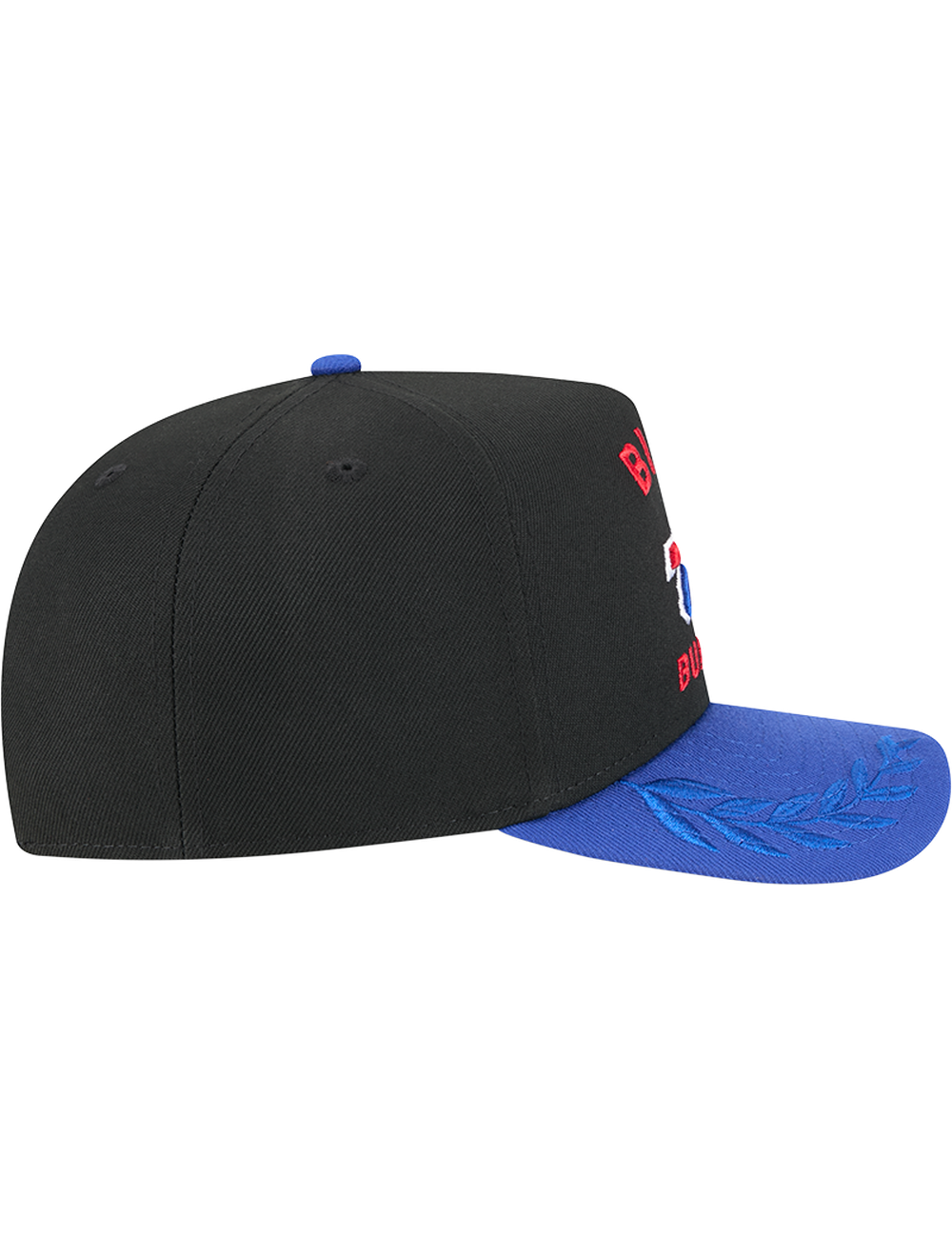 Buffalo Bills New Era NFL 25 Draft Pre-Curved 9FIFTY A-Frame Snapback Hat - Black