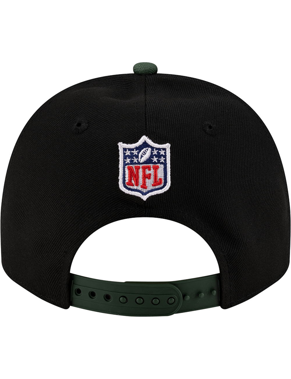 Green Bay Packers New Era NFL 25 Draft Pre-Curved 9FIFTY A-Frame Snapback Hat - Black