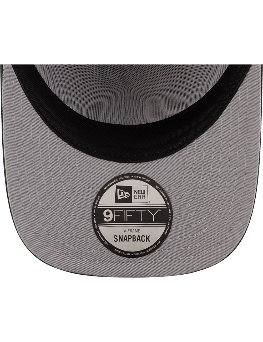 Green Bay Packers New Era NFL 25 Draft Pre-Curved 9FIFTY A-Frame Snapback Hat - Black