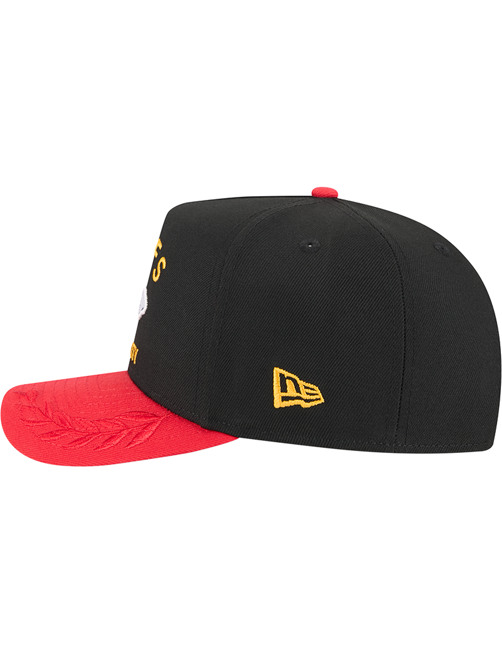 Kansas City Chiefs New Era NFL 25 Draft Pre-Curved 9FIFTY A-Frame Snapback Hat - Black