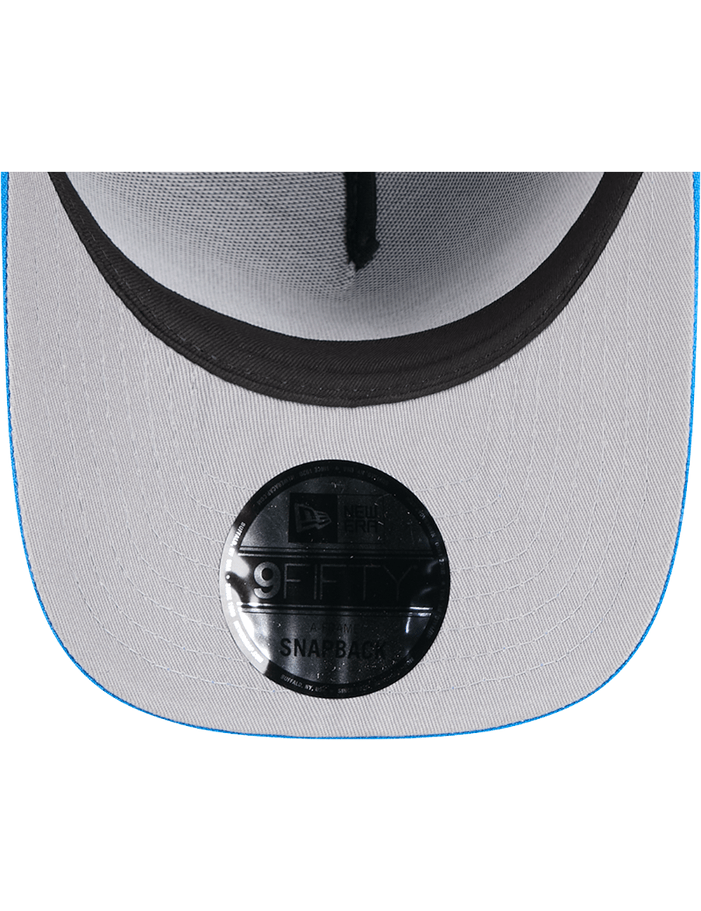 Detroit Lions New Era NFL 25 Draft Pre-Curved 9FIFTY A-Frame Snapback Hat - Black