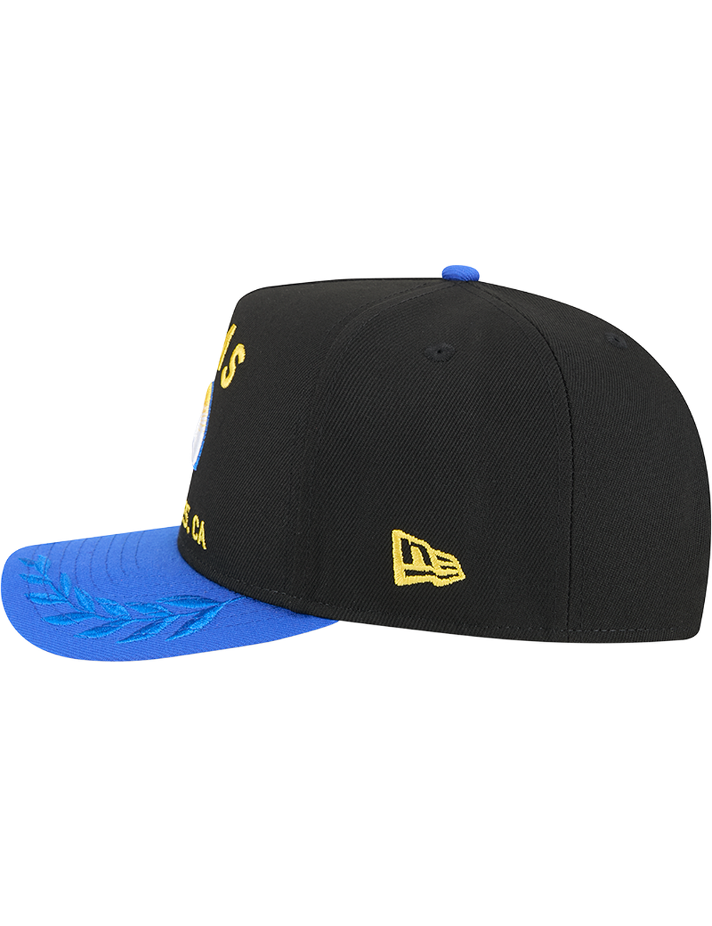 Los Angeles Rams New Era NFL 25 Draft Pre-Curved 9FIFTY A-Frame Snapback Hat - Black
