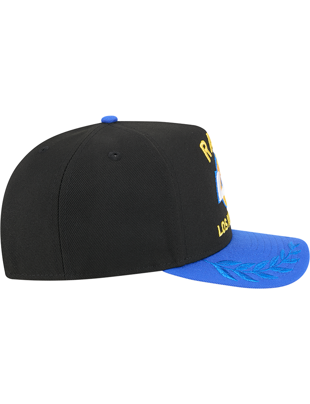 Los Angeles Rams New Era NFL 25 Draft Pre-Curved 9FIFTY A-Frame Snapback Hat - Black