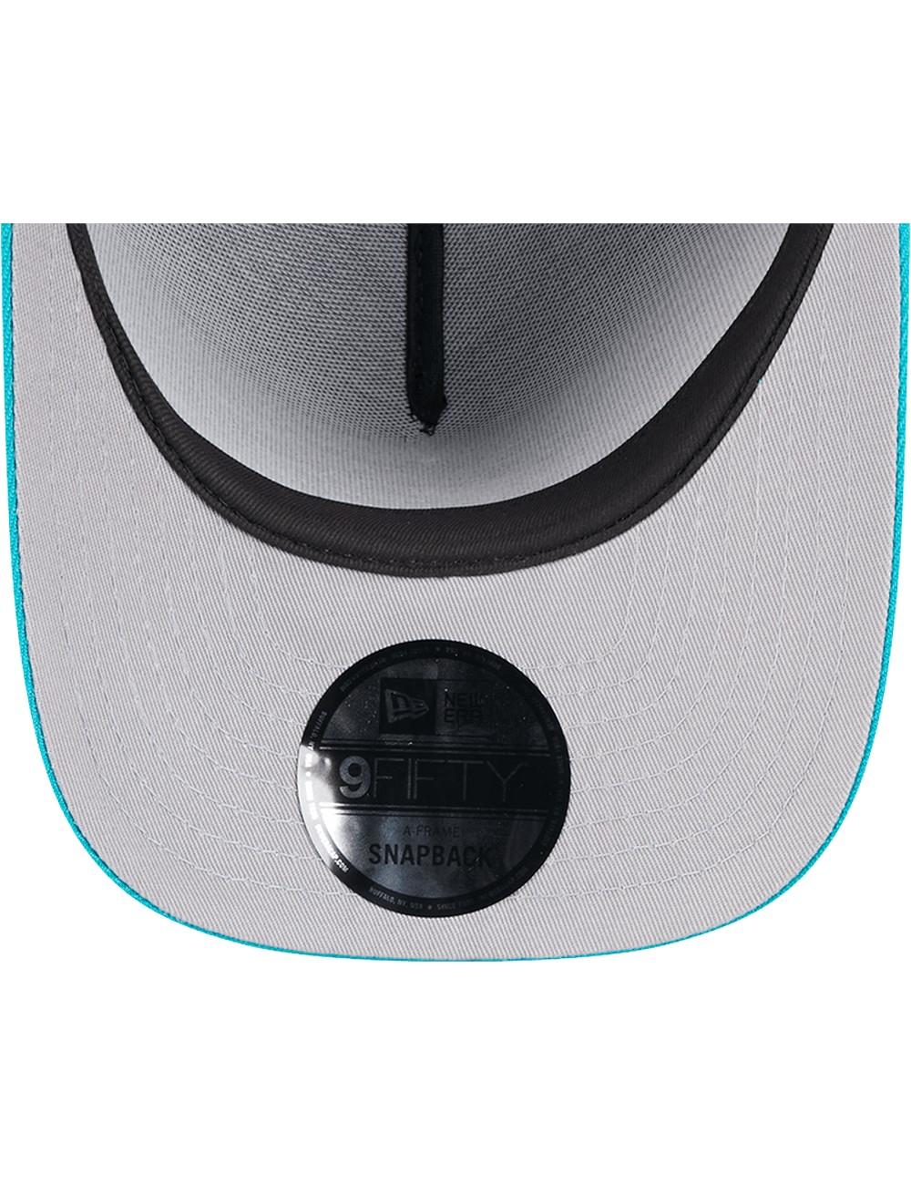 Miami Dolphins New Era NFL 25 Draft Pre-Curved 9FIFTY A-Frame Snapback Hat - Black