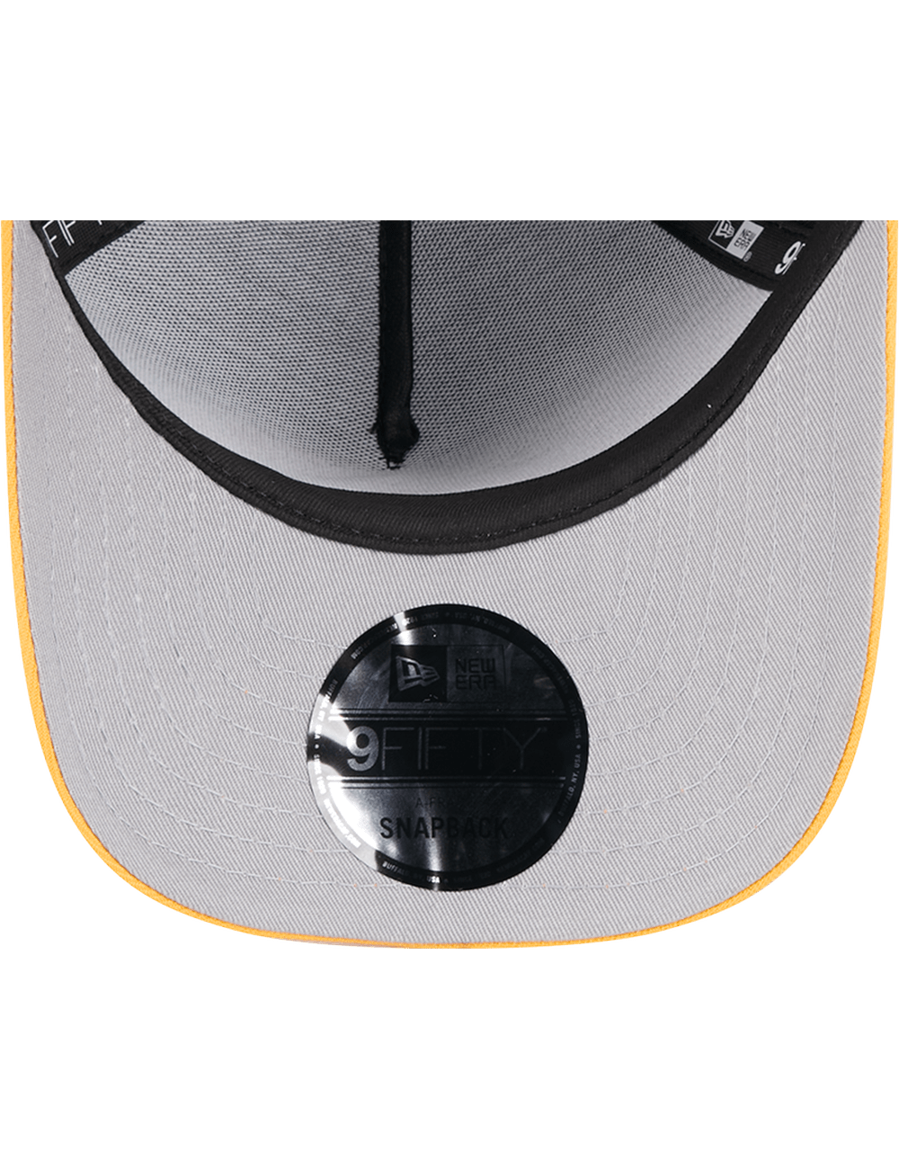 Pittsburgh Steelers New Era NFL 25 Draft Pre-Curved 9FIFTY A-Frame Snapback Hat - Black