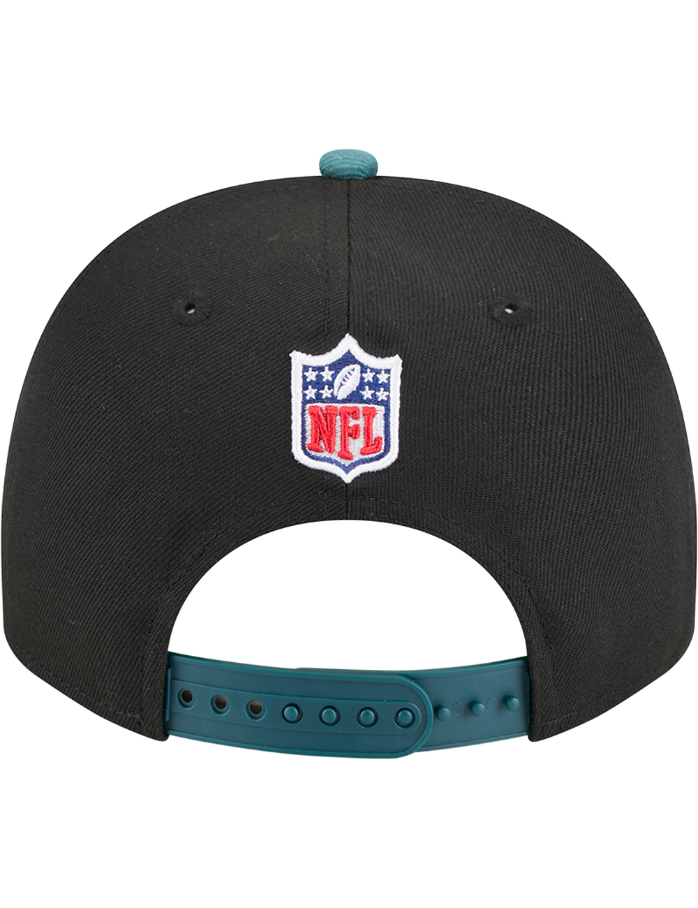 Philadelphia Eagles New Era NFL 25 Draft Pre-Curved 9FIFTY A-Frame Snapback Hat - Black