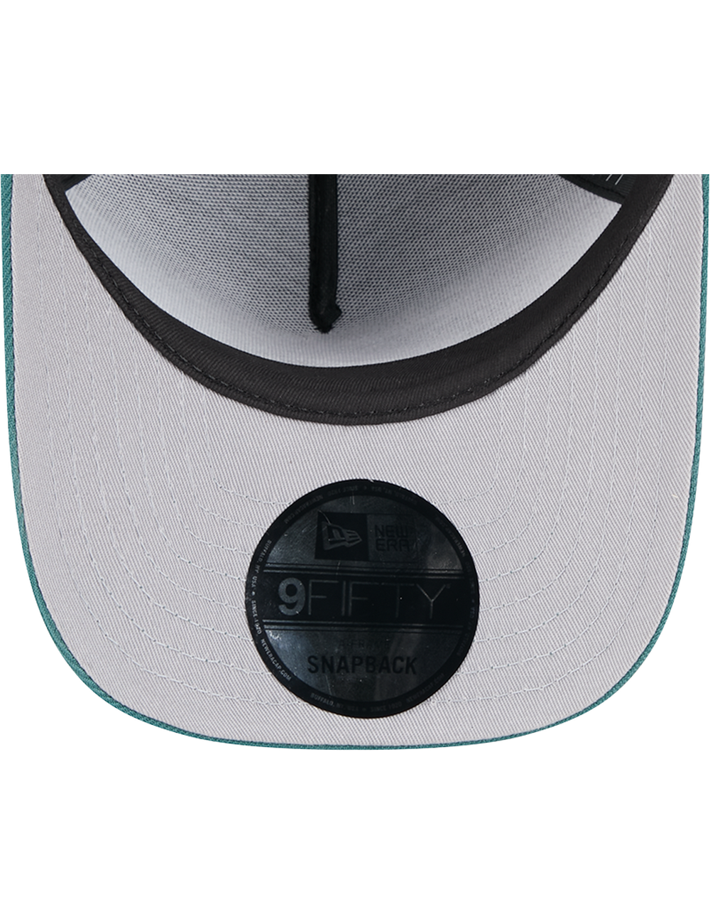 Philadelphia Eagles New Era NFL 25 Draft Pre-Curved 9FIFTY A-Frame Snapback Hat - Black