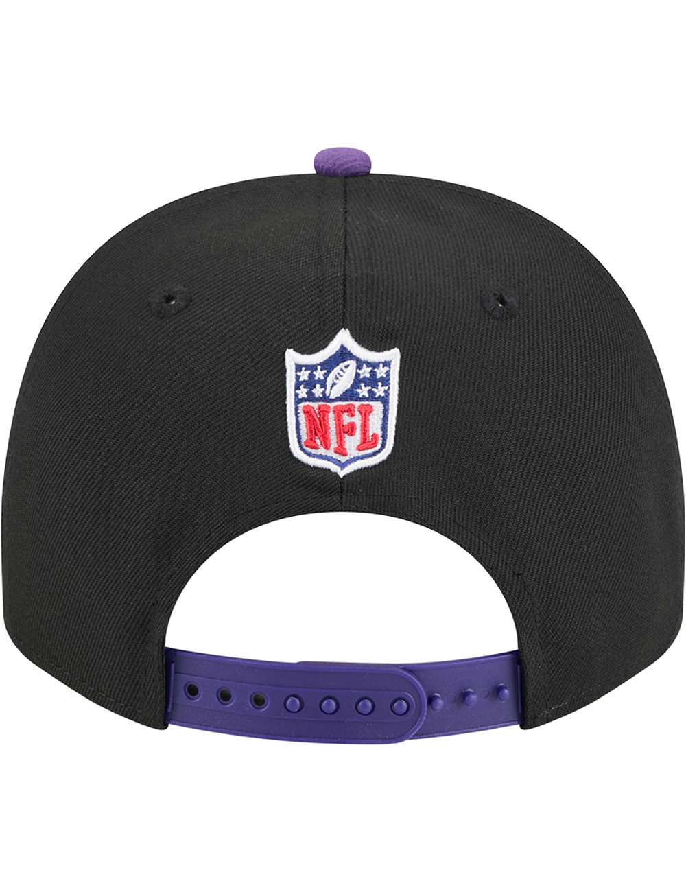 Minnesota Vikings New Era NFL 25 Draft Pre-Curved 9FIFTY A-Frame Snapback Hat - Black