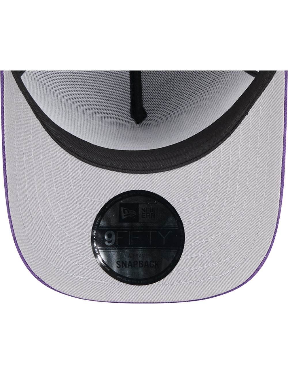 Minnesota Vikings New Era NFL 25 Draft Pre-Curved 9FIFTY A-Frame Snapback Hat - Black