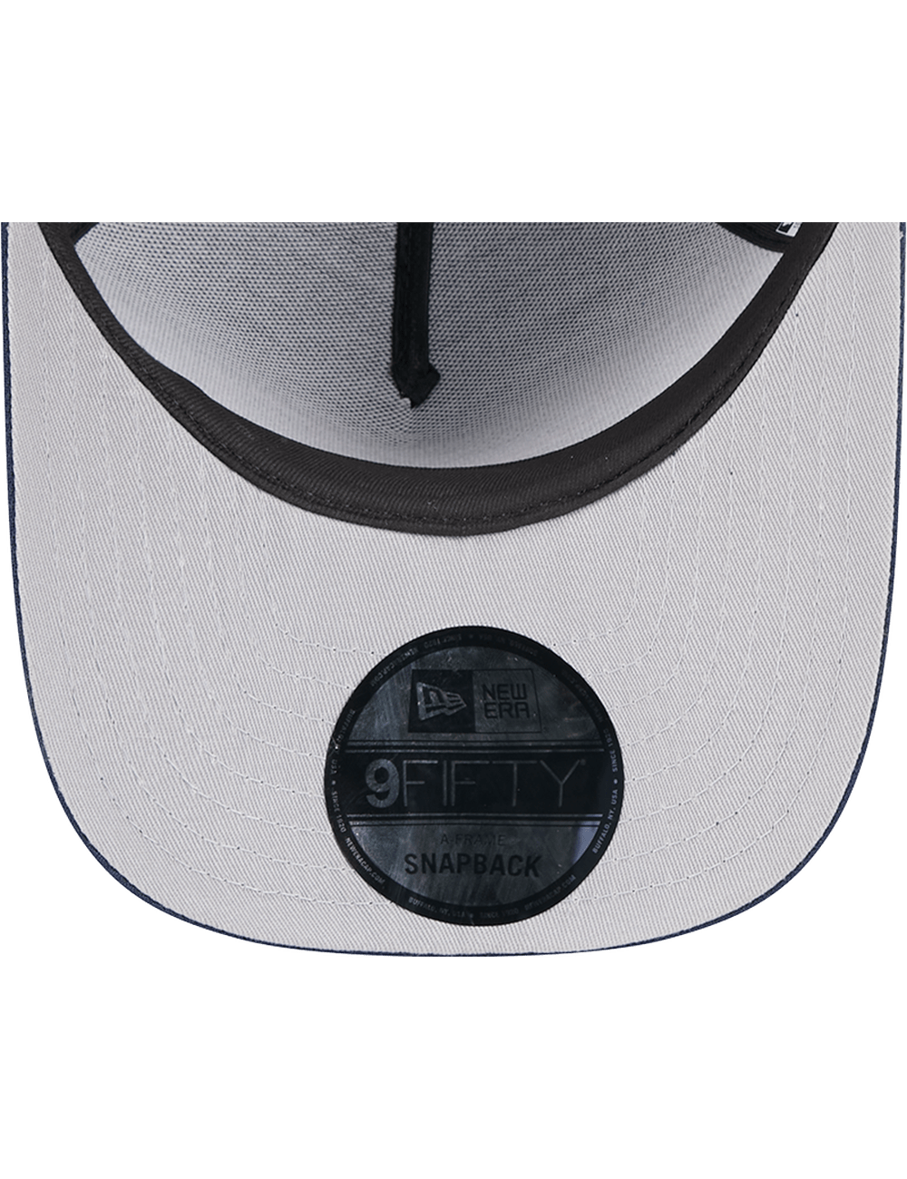 New England Patriots New Era NFL 25 Draft Pre-Curved 9FIFTY A-Frame Snapback Hat - Black