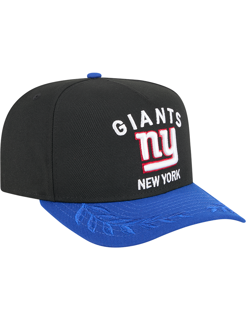 New York Giants New Era NFL 25 Draft Pre-Curved 9FIFTY A-Frame Snapback Hat - Black