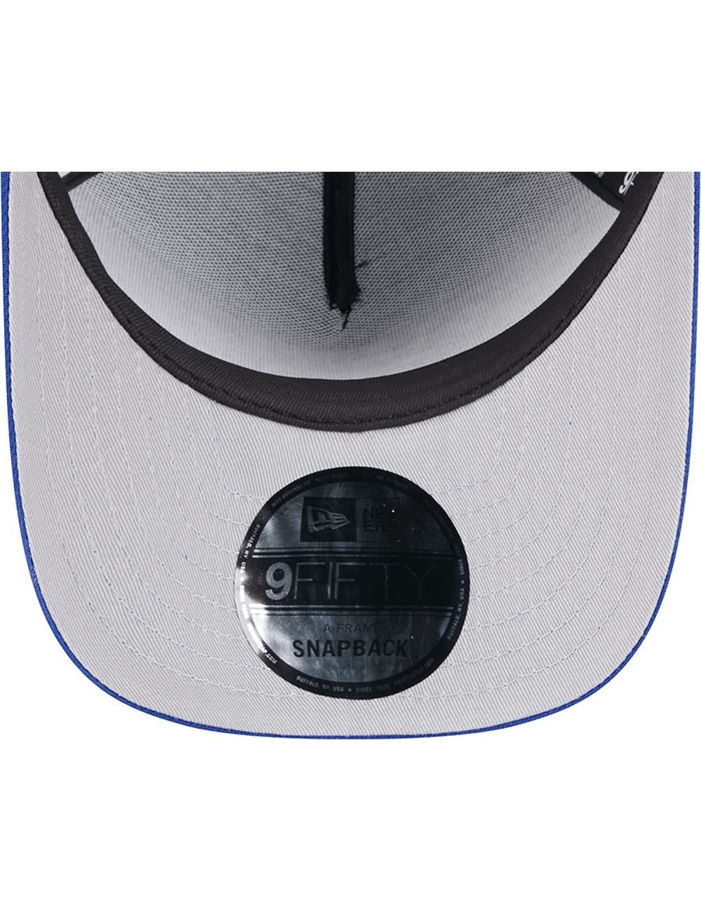 New York Giants New Era NFL 25 Draft Pre-Curved 9FIFTY A-Frame Snapback Hat - Black