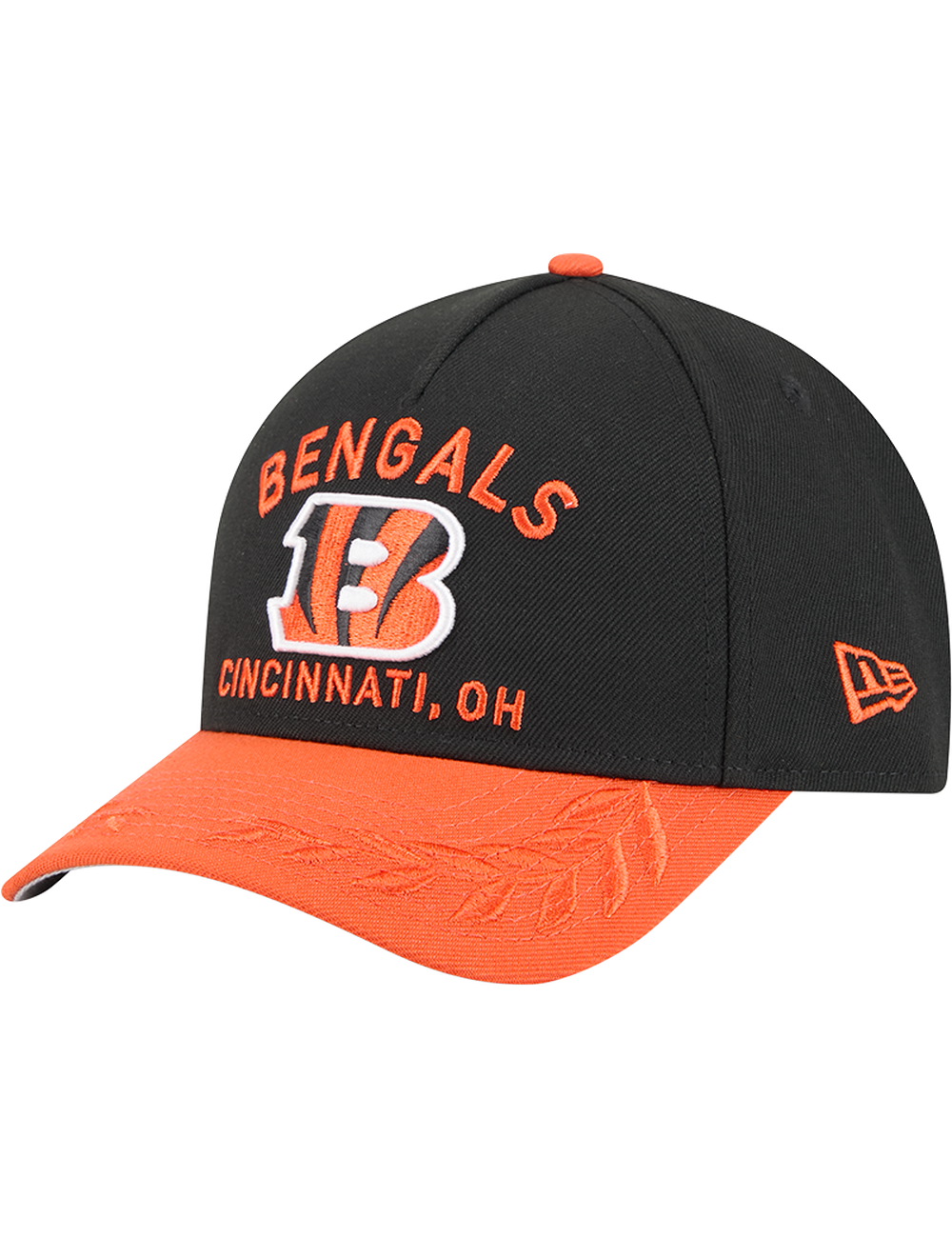 Cincinnati Bengals New Era NFL 25 Draft 9FORTY M-Crown Snapback Hat - Black