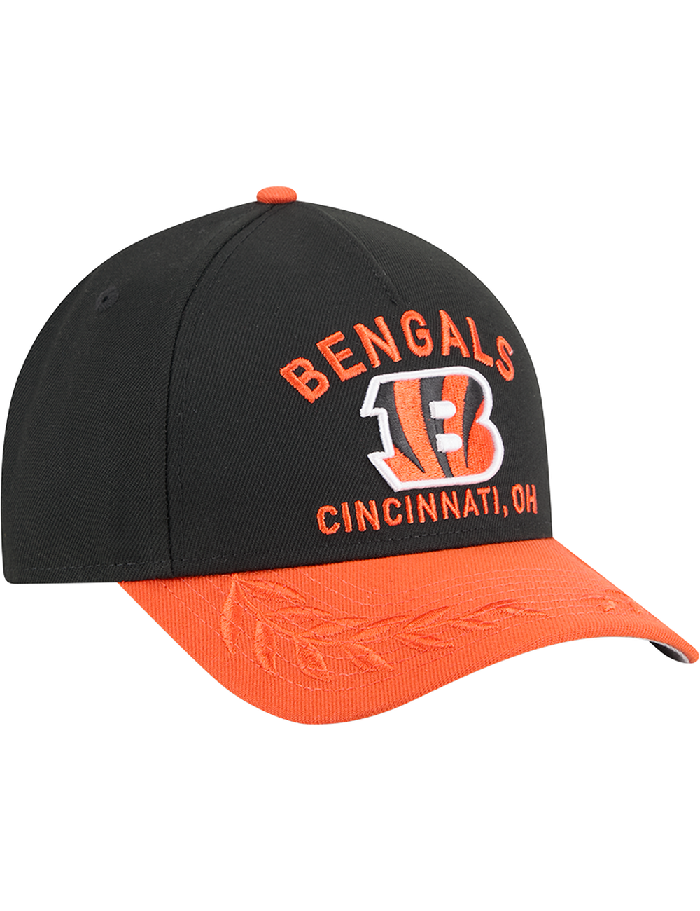 Cincinnati Bengals New Era NFL 25 Draft 9FORTY M-Crown Snapback Hat - Black