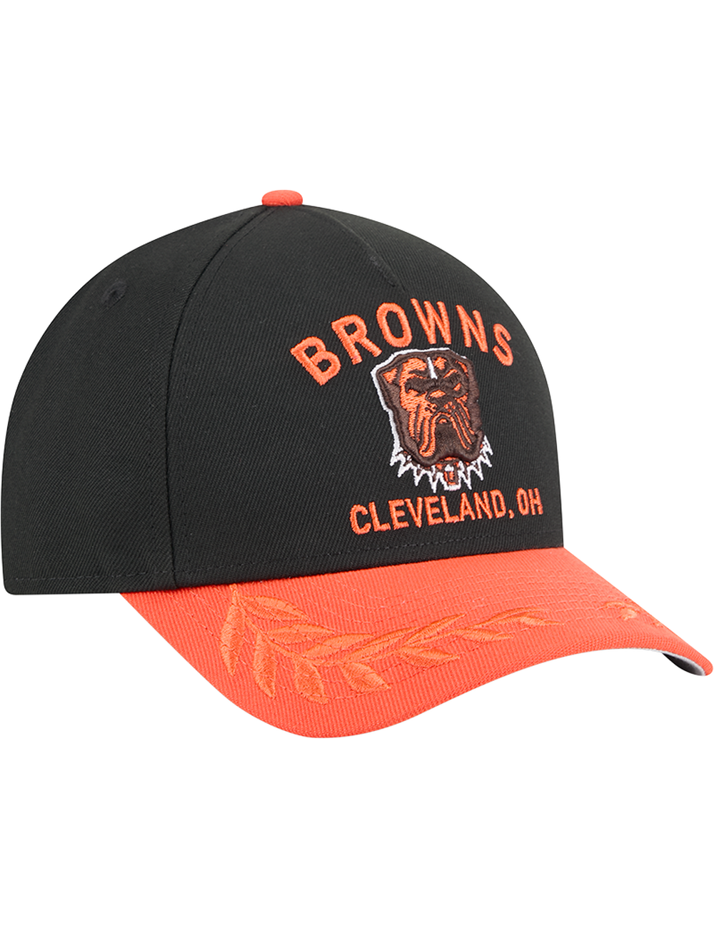 Cleveland Browns New Era NFL 25 Draft 9FORTY M-Crown Snapback Hat - Black