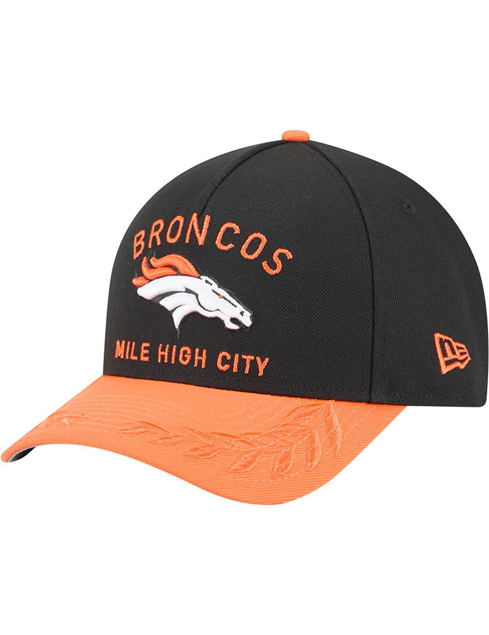 Denver Broncos New Era NFL 25 Draft 9FORTY M-Crown Snapback Hat - Black