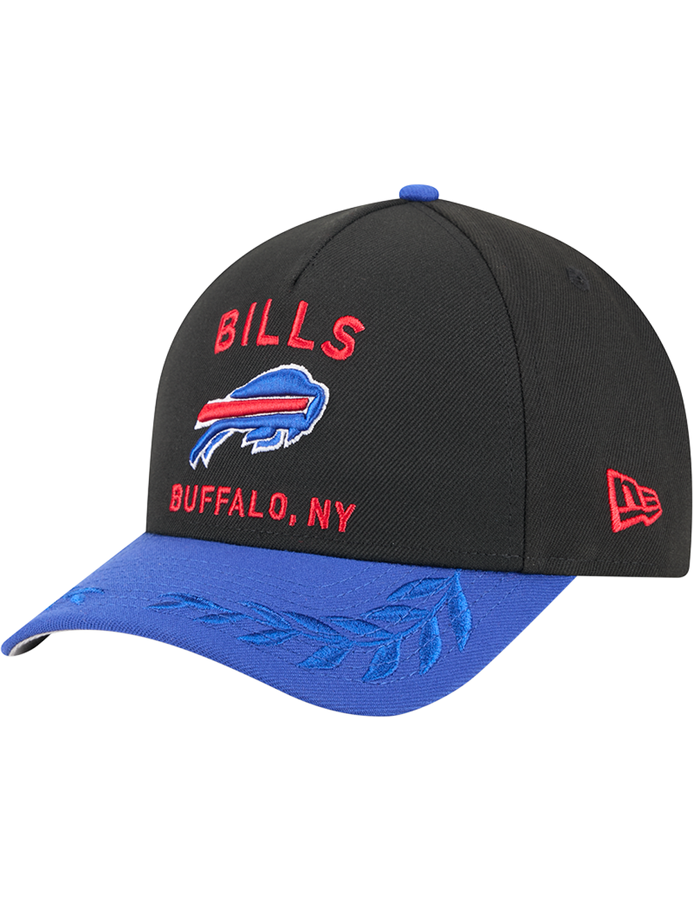 Buffalo Bills New Era NFL 25 Draft 9FORTY M-Crown Snapback Hat - Black