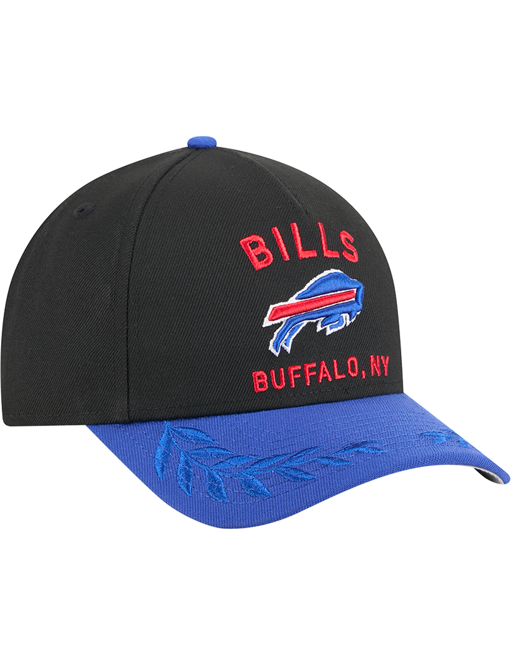 Buffalo Bills New Era NFL 25 Draft 9FORTY M-Crown Snapback Hat - Black