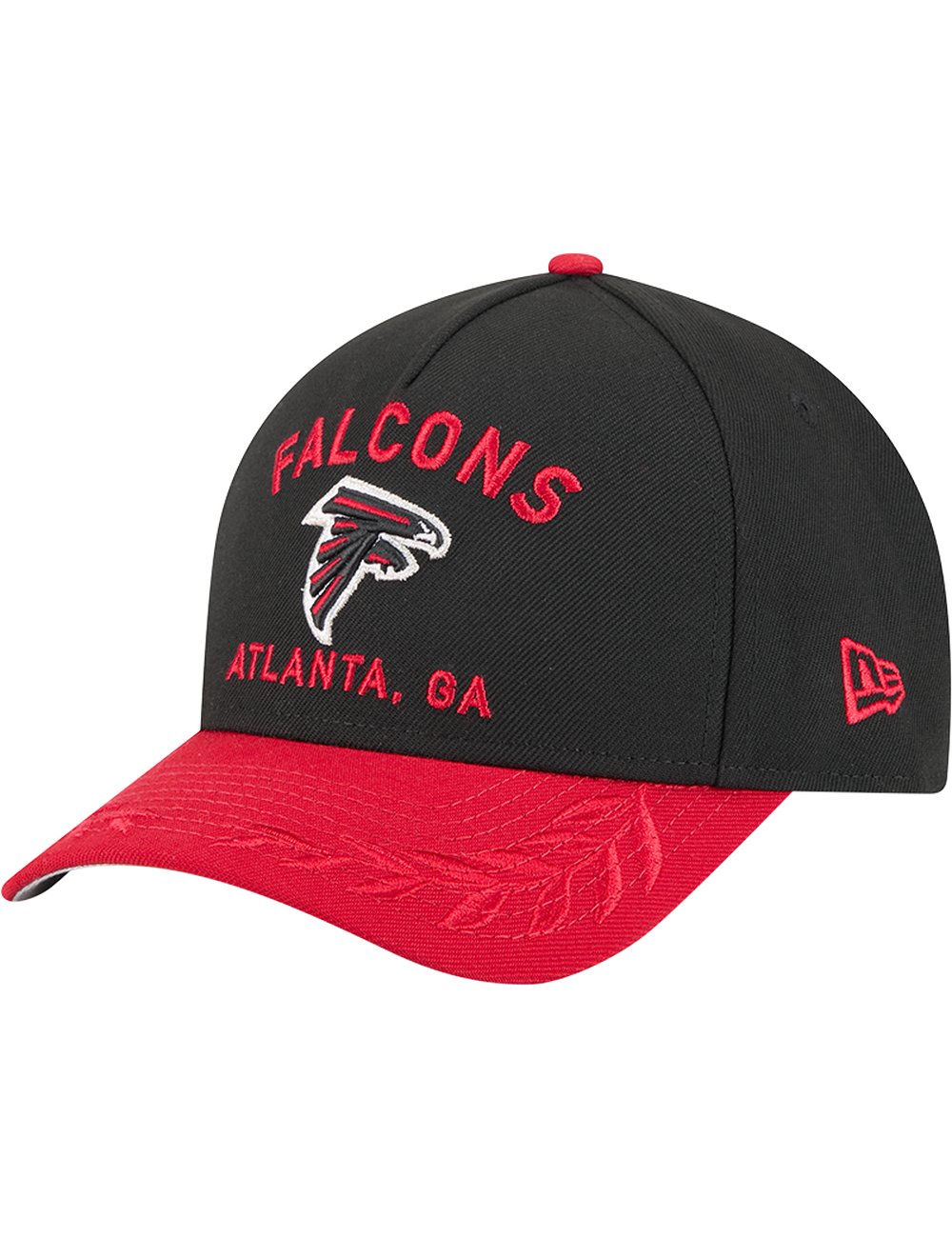 Atlanta Falcons New Era NFL 25 Draft 9FORTY M-Crown Snapback Hat - Black