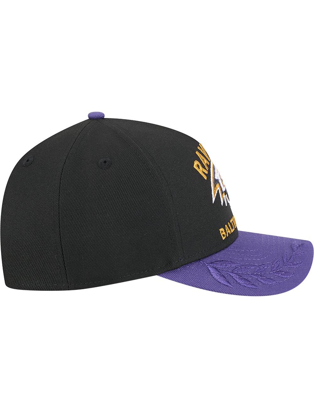 Baltimore Ravens New Era NFL 25 Draft 9FORTY M-Crown Snapback Hat - Black