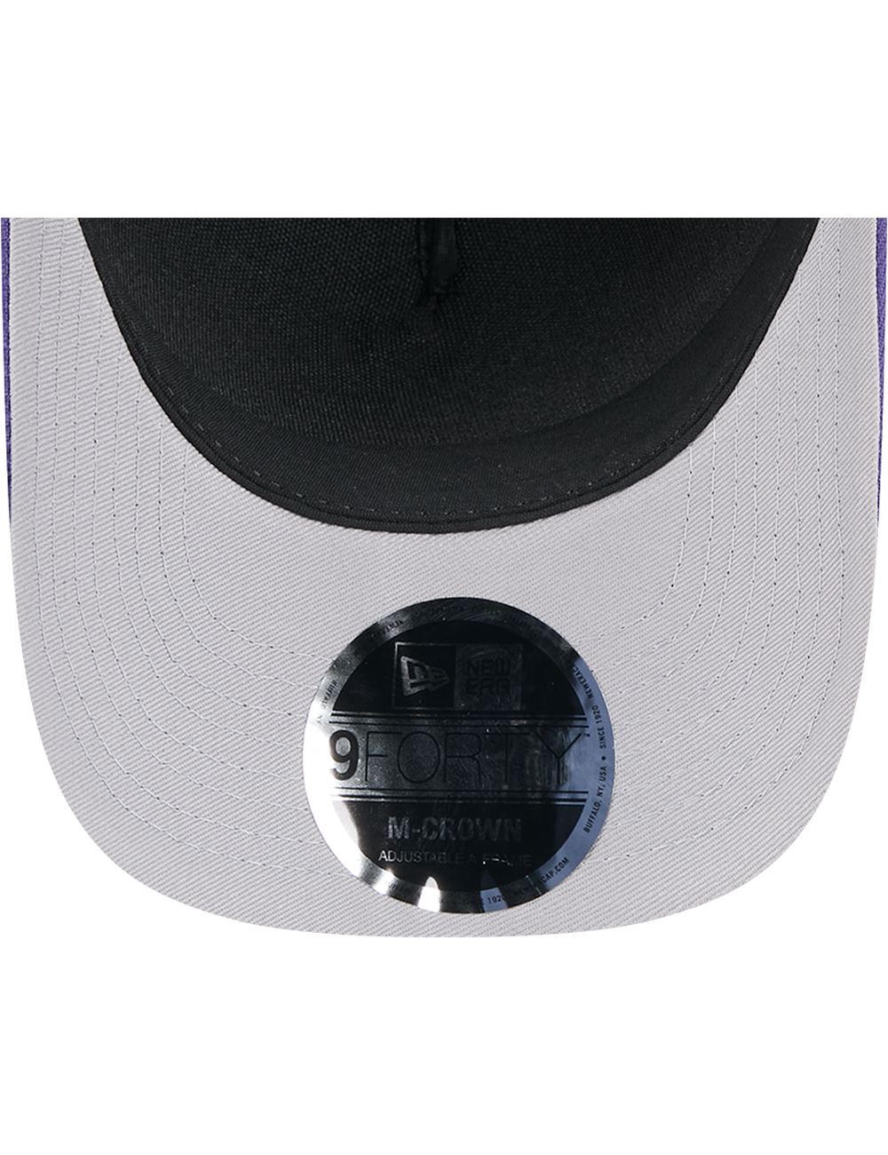 Baltimore Ravens New Era NFL 25 Draft 9FORTY M-Crown Snapback Hat - Black