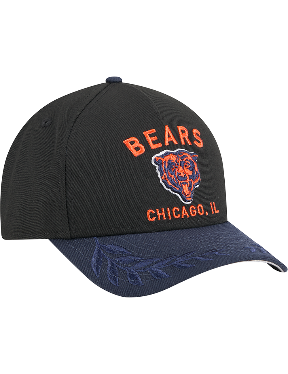 Chicago Bears New Era NFL 25 Draft 9FORTY M-Crown Snapback Hat - Black