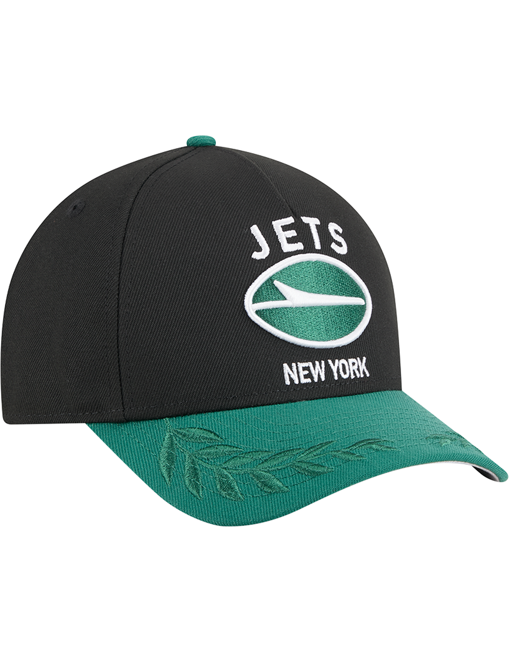 New York Jets New Era NFL 25 Draft 9FORTY M-Crown Snapback Hat - Black
