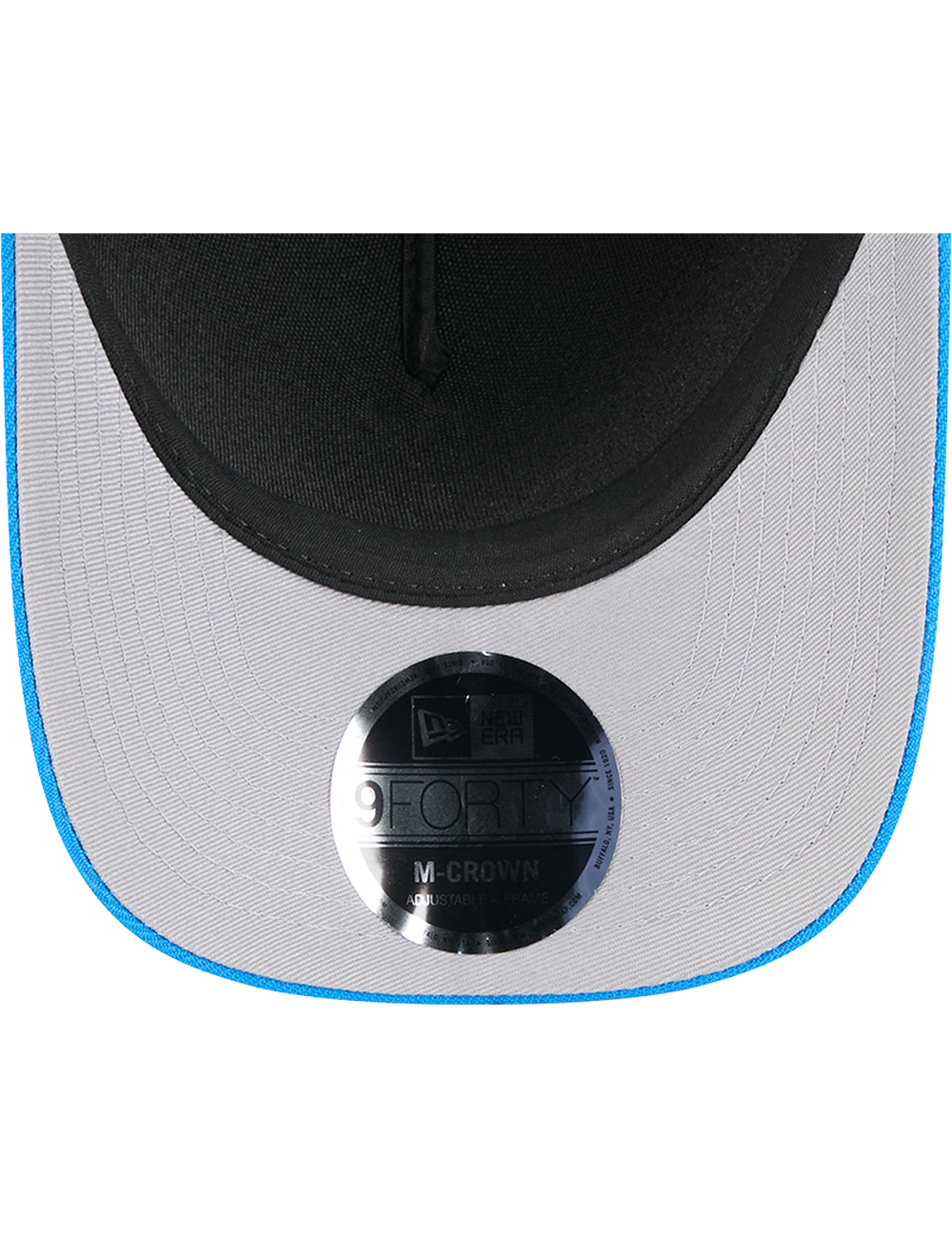 Detroit Lions New Era NFL 25 Draft 9FORTY M-Crown Snapback Hat - Black