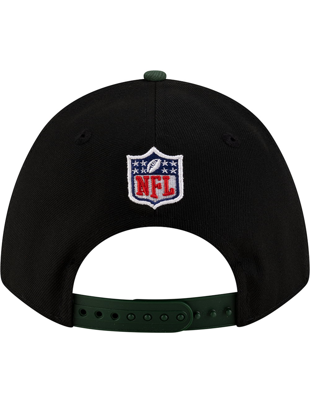 Green Bay Packers New Era NFL 25 Draft 9FORTY M-Crown Snapback Hat - Black