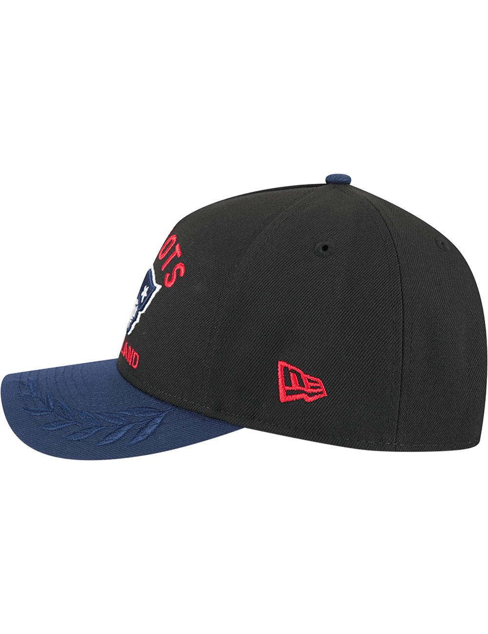 New England Patriots New Era NFL 25 Draft 9FORTY M-Crown Snapback Hat - Black