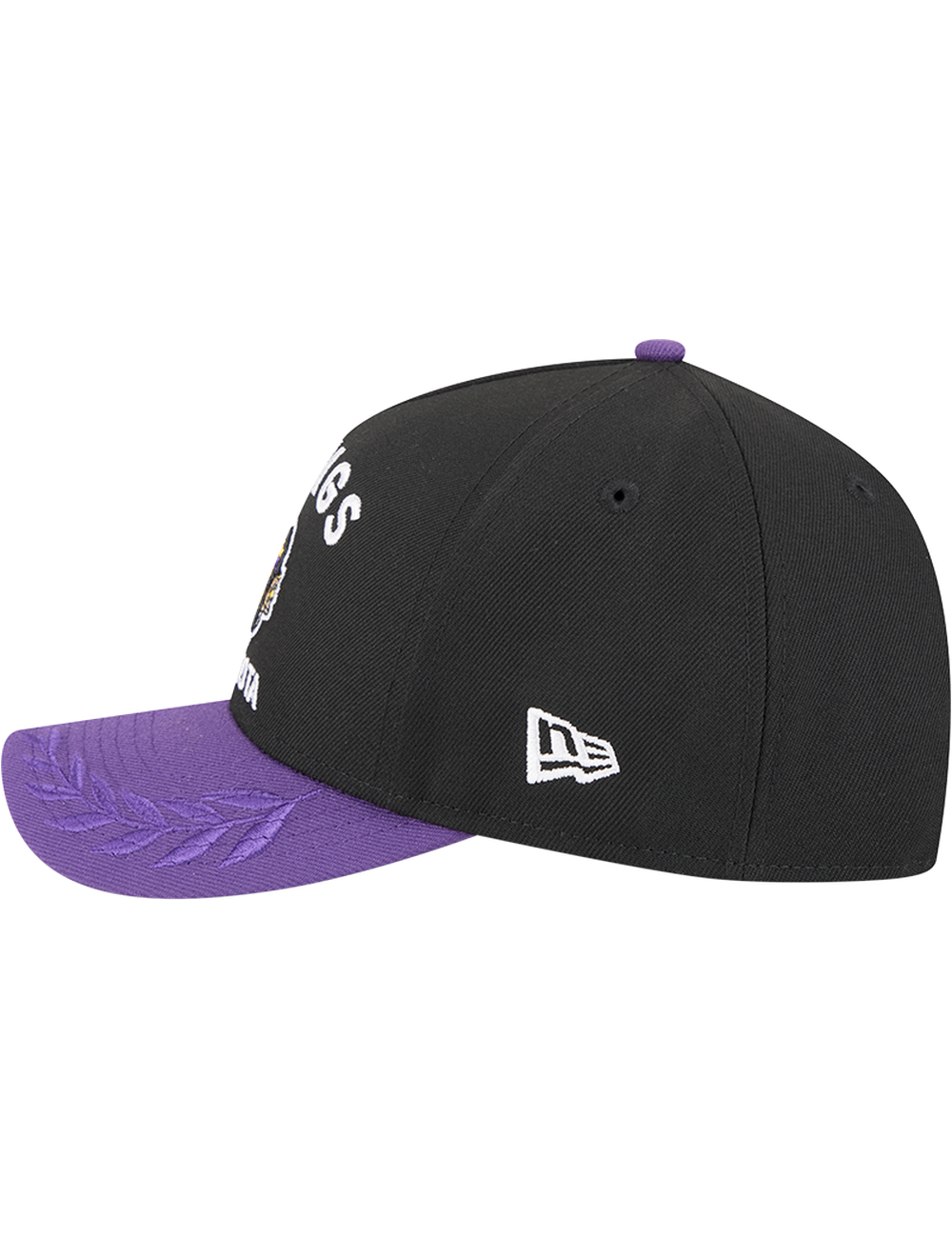 Minnesota Vikings New Era NFL 25 Draft 9FORTY M-Crown Snapback Hat - Black