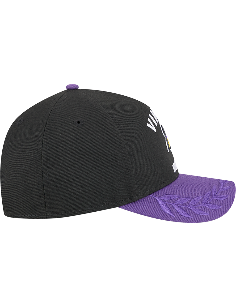 Minnesota Vikings New Era NFL 25 Draft 9FORTY M-Crown Snapback Hat - Black
