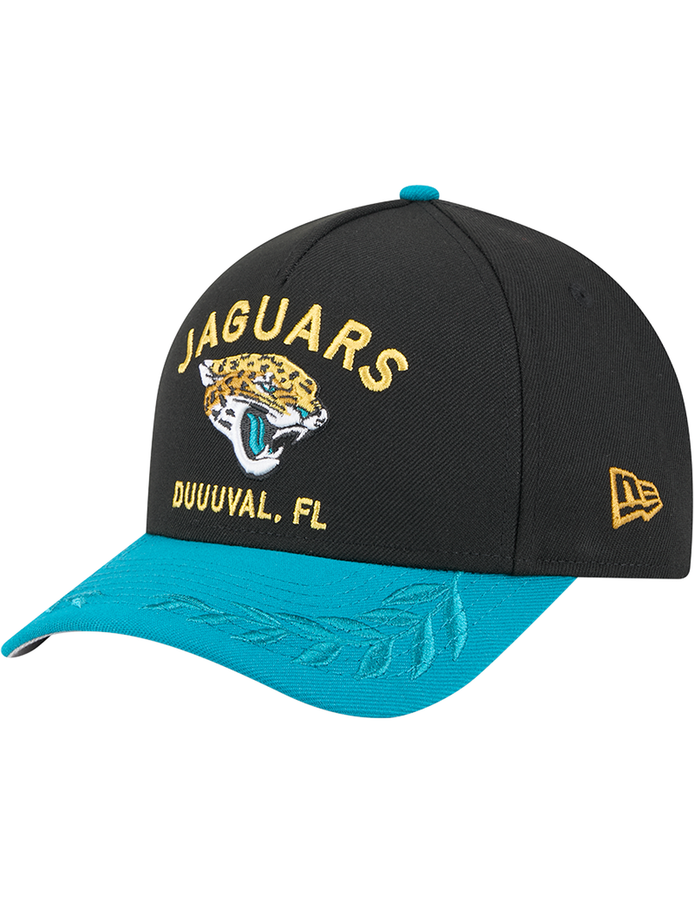 Jacksonville Jaguars New Era NFL 25 Draft 9FORTY M-Crown Snapback Hat - Black