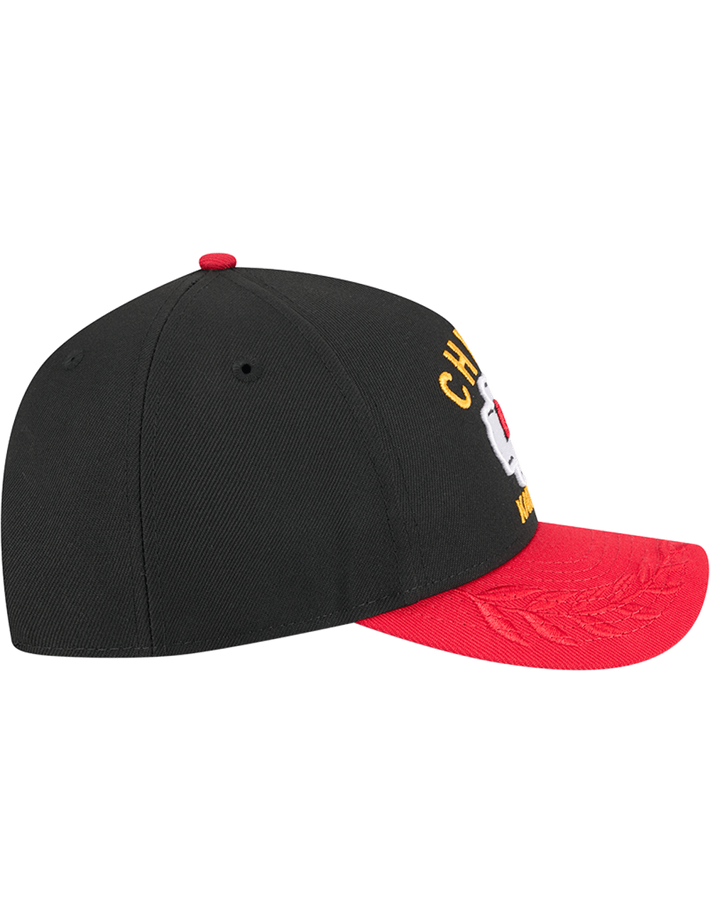 Kansas City Chiefs New Era NFL 25 Draft 9FORTY M-Crown Snapback Hat - Black