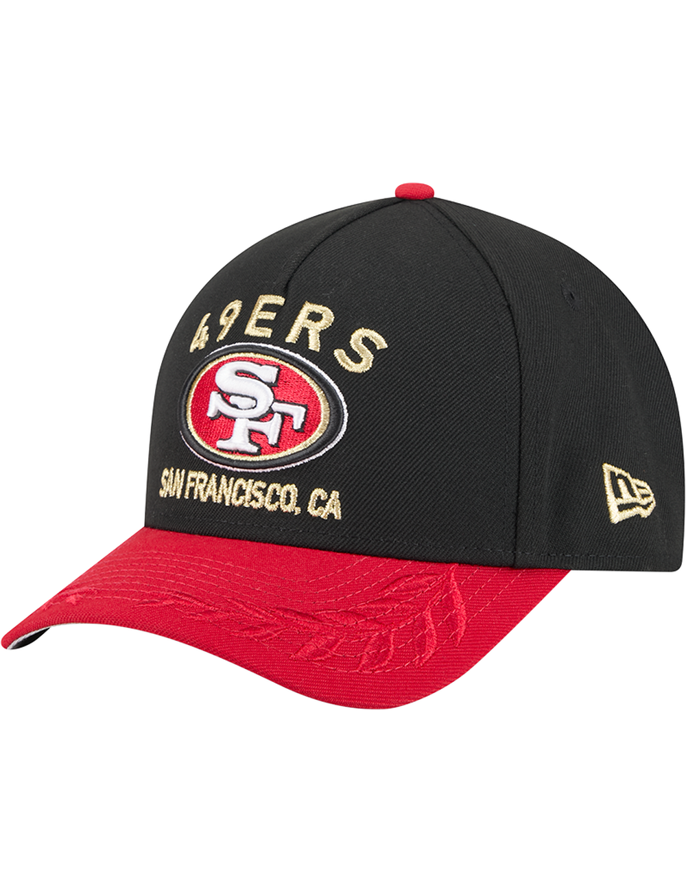 San Francisco 49ers New Era NFL 25 Draft 9FORTY M-Crown Snapback Hat - Black
