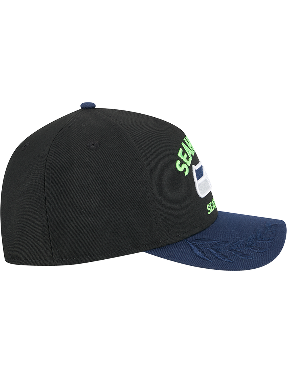 Seattle Seahawks New Era NFL 25 Draft 9FORTY M-Crown Snapback Hat - Black