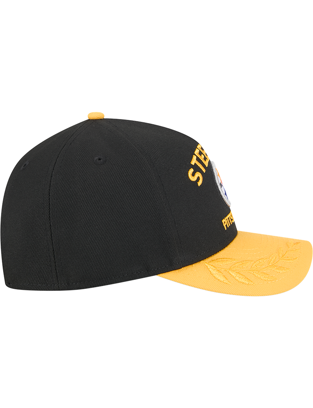 Pittsburgh Steelers New Era NFL 25 Draft 9FORTY M-Crown Snapback Hat - Black