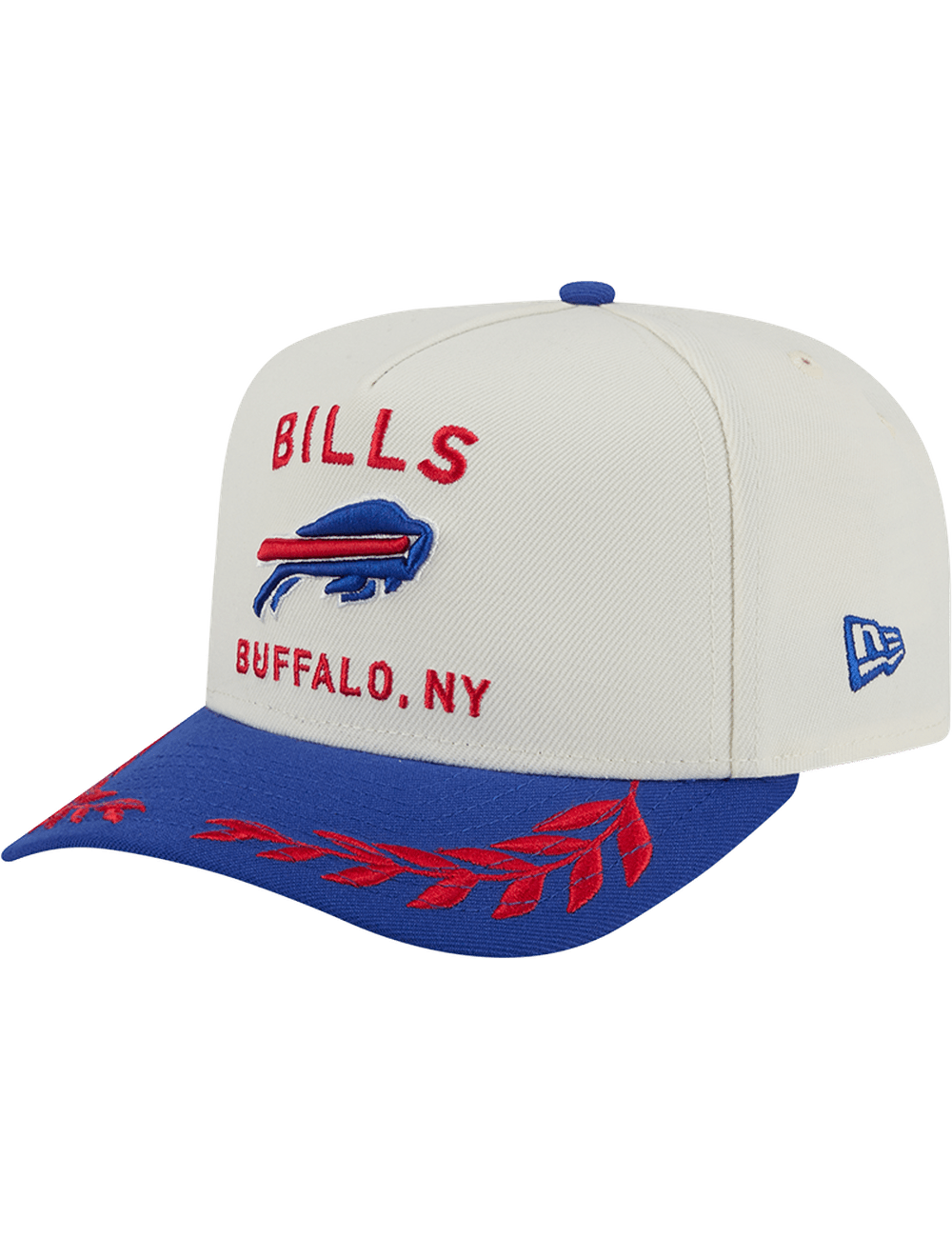 Buffalo Bills New Era NFL 25 Draft Pre-Curved 9FIFTY A-Frame Snapback Hat - Chrome