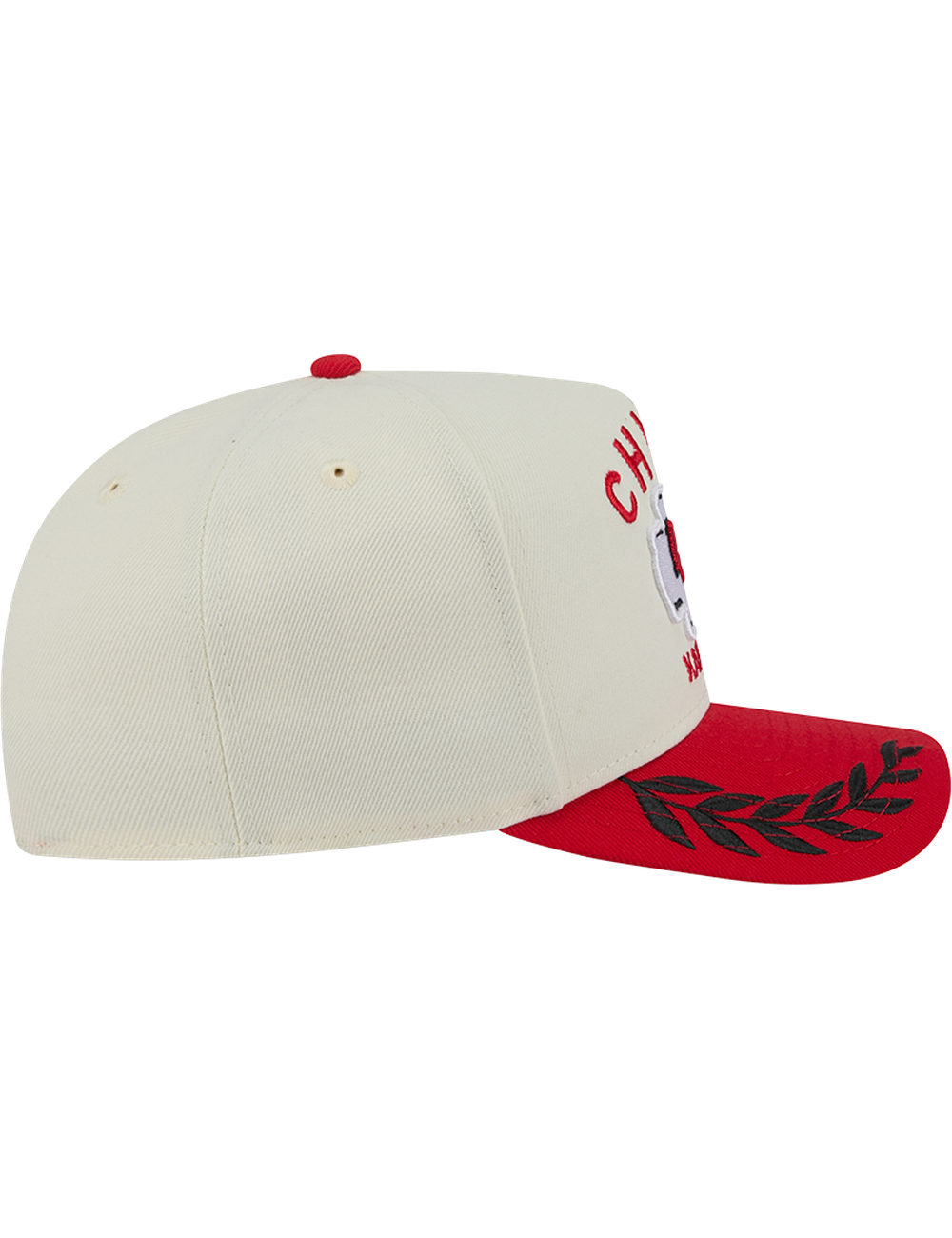 Kansas City Chiefs New Era NFL 25 Draft Pre-Curved 9FIFTY A-Frame Snapback Hat - Chrome