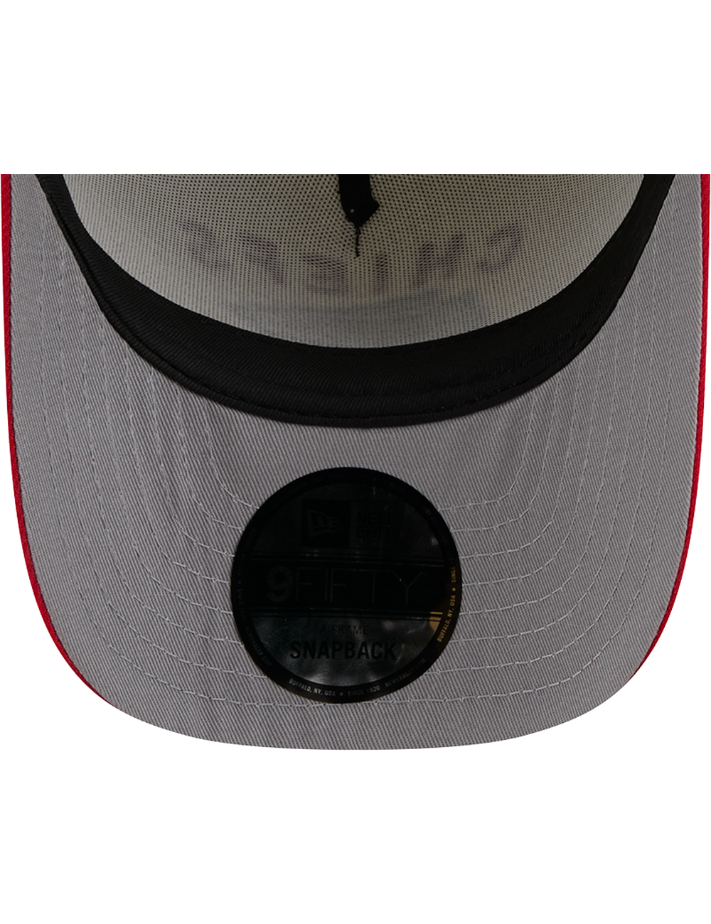 Kansas City Chiefs New Era NFL 25 Draft Pre-Curved 9FIFTY A-Frame Snapback Hat - Chrome