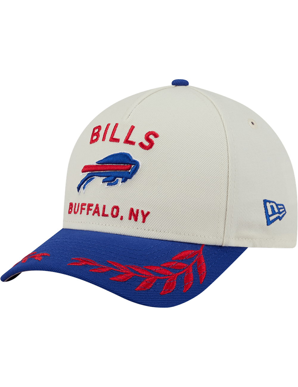 Buffalo Bills New Era NFL 25 Draft 9FORTY M-Crown Snapback Hat - Chrome
