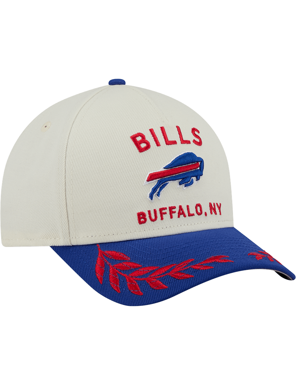 Buffalo Bills New Era NFL 25 Draft 9FORTY M-Crown Snapback Hat - Chrome