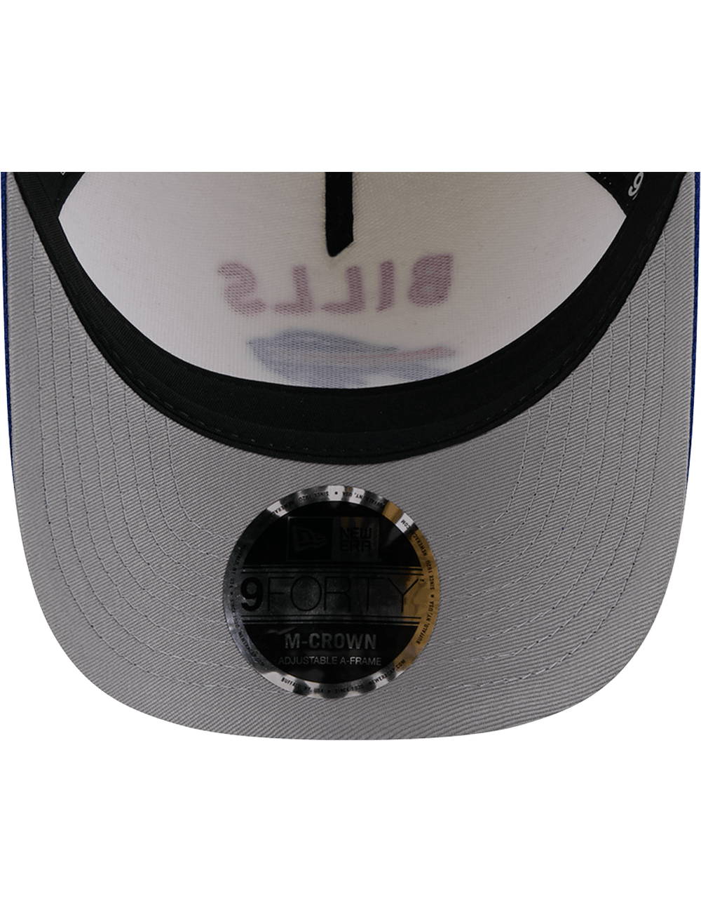 Buffalo Bills New Era NFL 25 Draft 9FORTY M-Crown Snapback Hat - Chrome