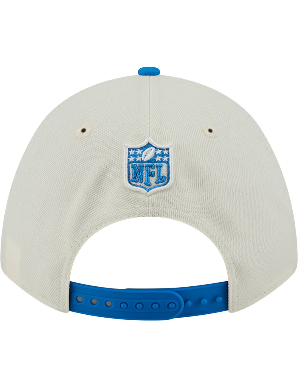 Detroit Lions New Era NFL 25 Draft 9FORTY M-Crown Snapback Hat - Chrome