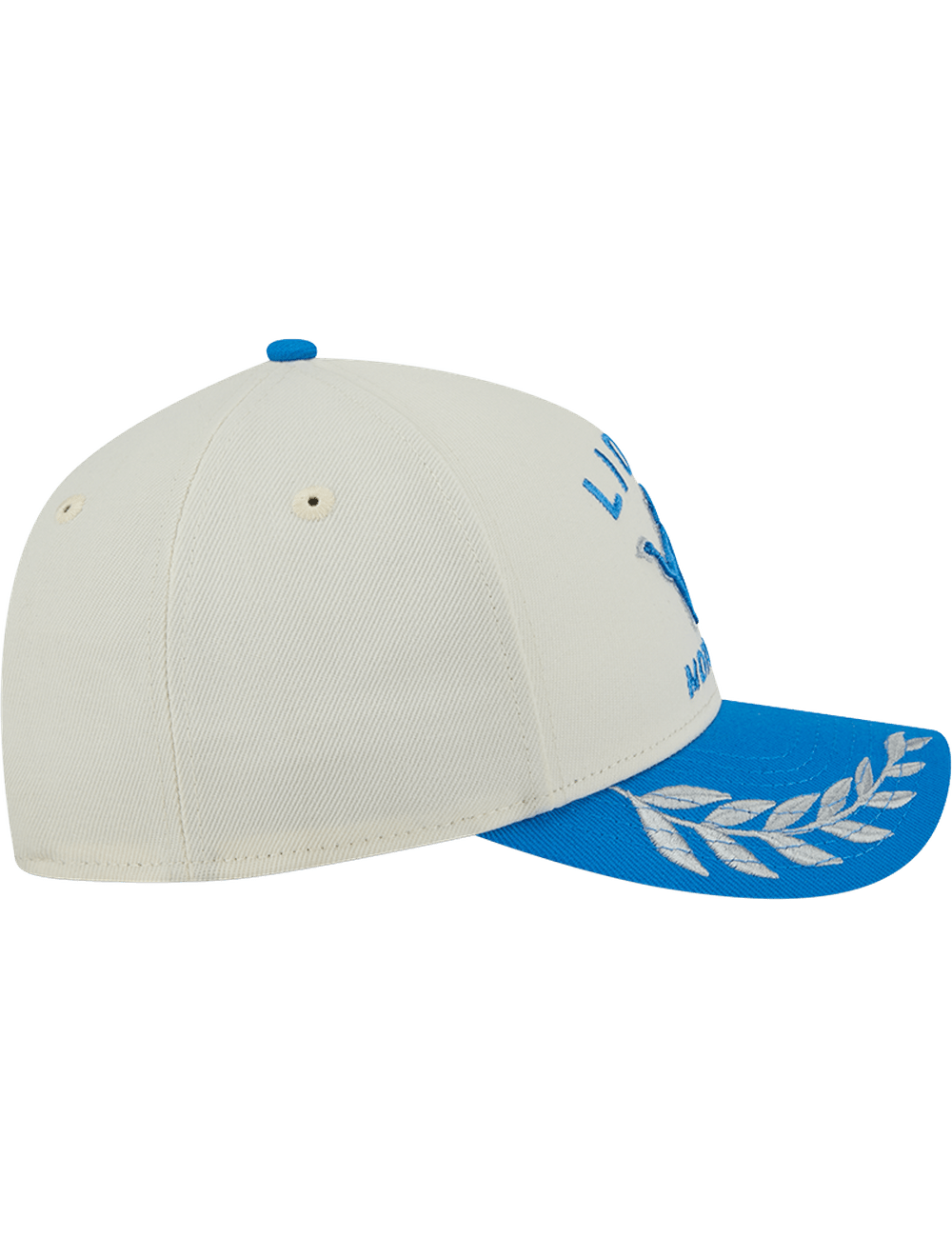 Detroit Lions New Era NFL 25 Draft 9FORTY M-Crown Snapback Hat - Chrome