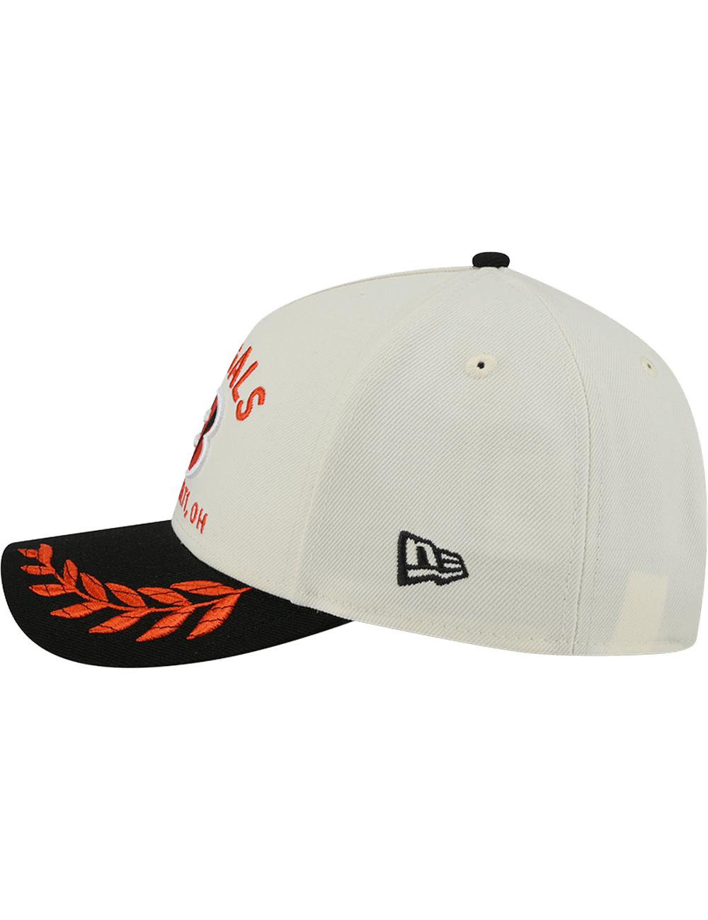 Cincinnati Bengals New Era NFL 25 Draft 9FORTY M-Crown Snapback Hat - Chrome