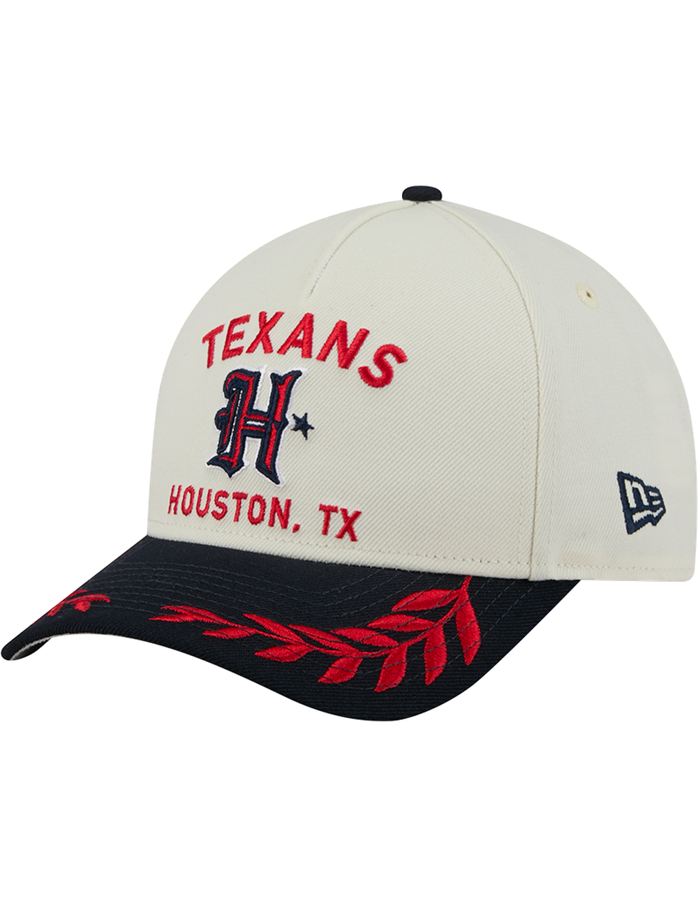 Houston Texans New Era NFL 25 Draft 9FORTY M-Crown Snapback Hat - Chrome
